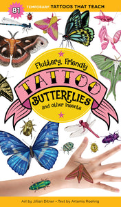Flutter, Friendly, Tattoo Butterflies