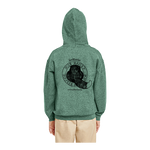 Load image into Gallery viewer, Youth Pullover Hooded Sweatshirt with Black Logo
