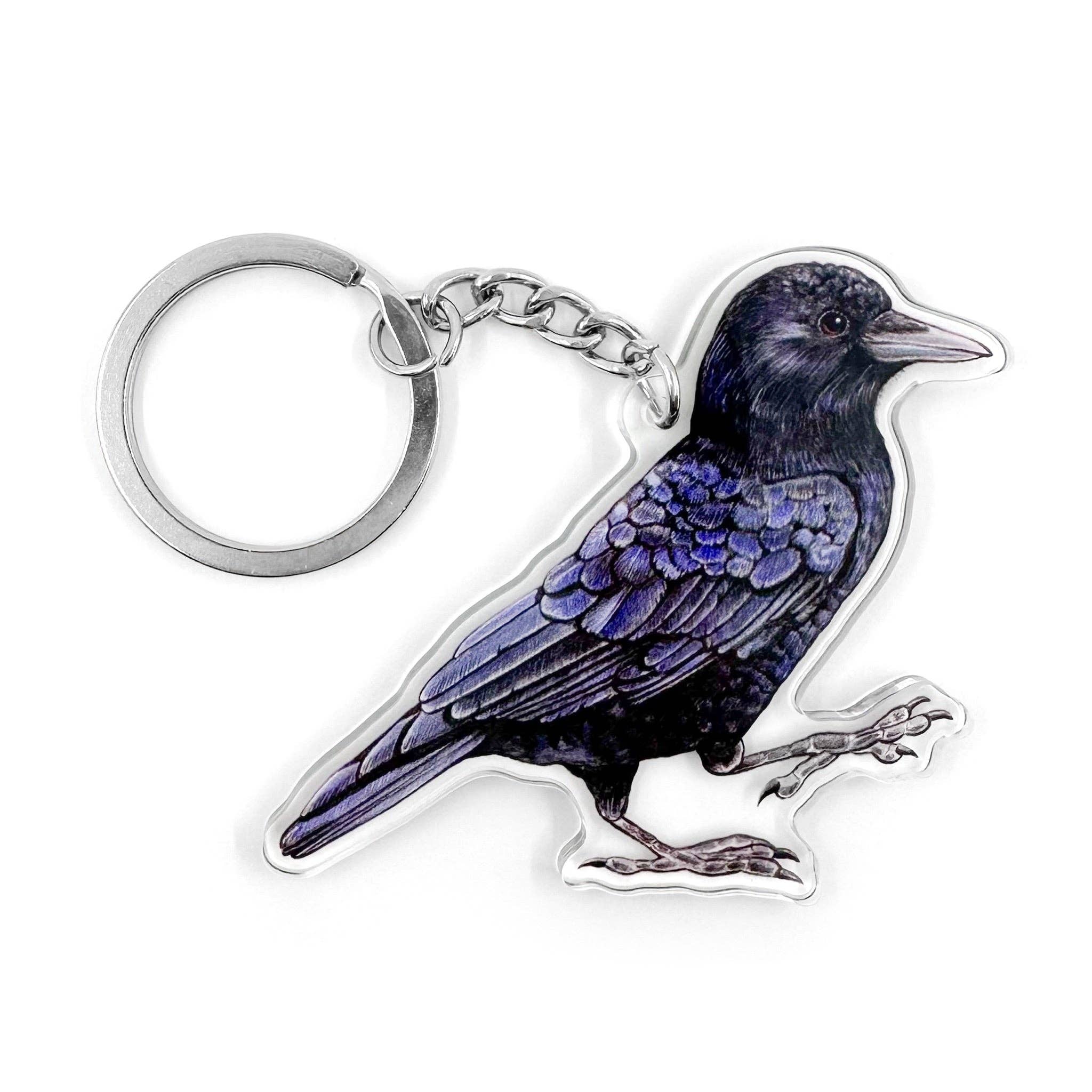 American Crow Keychain