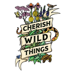 Load image into Gallery viewer, Cherish Wild Things Sticker
