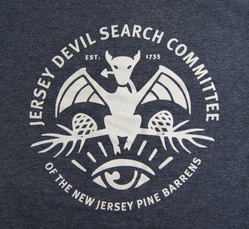 Jersey Devil Search Committee T-shirt black 