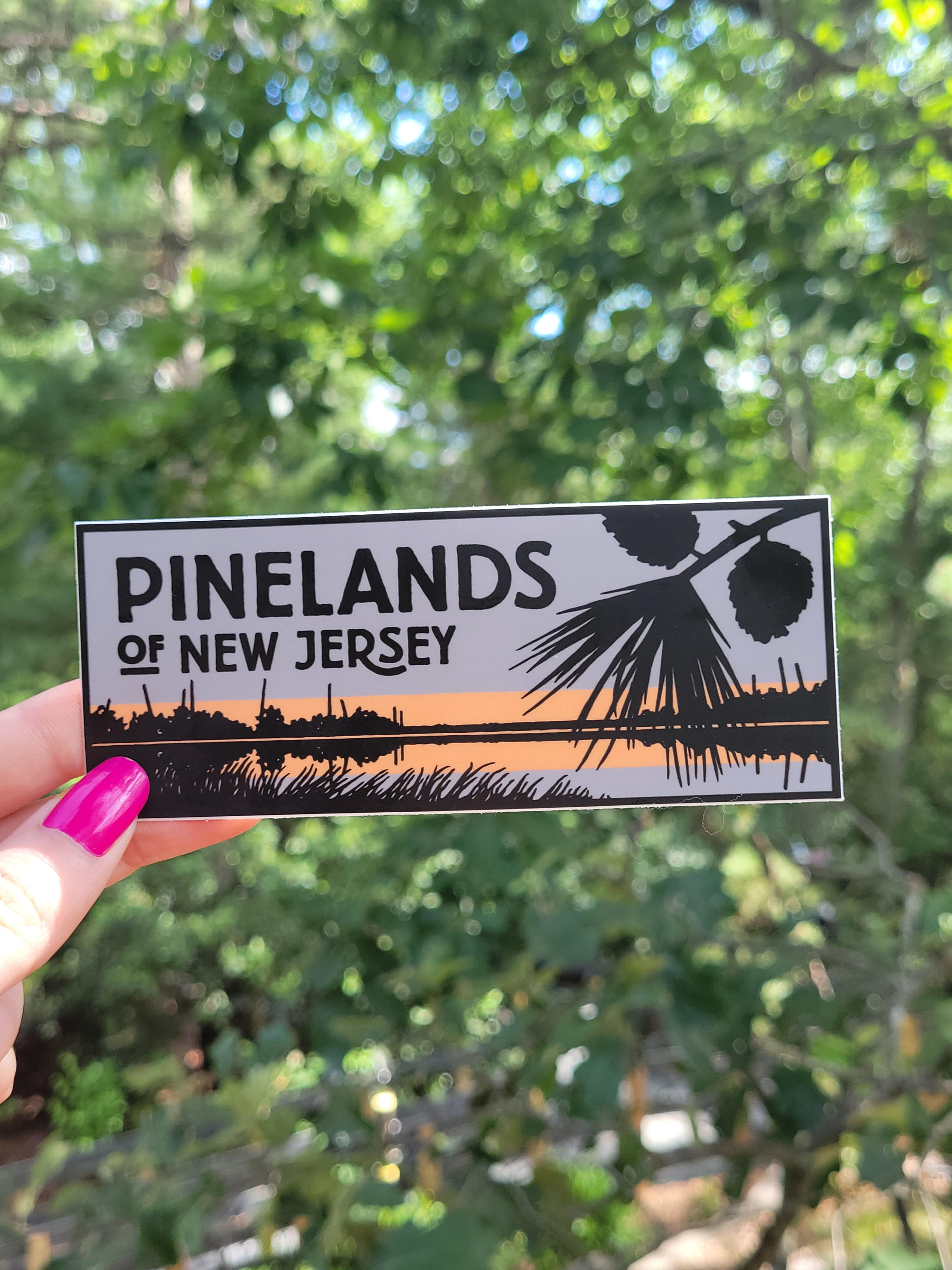 Pinelands of New Jersey Sticker