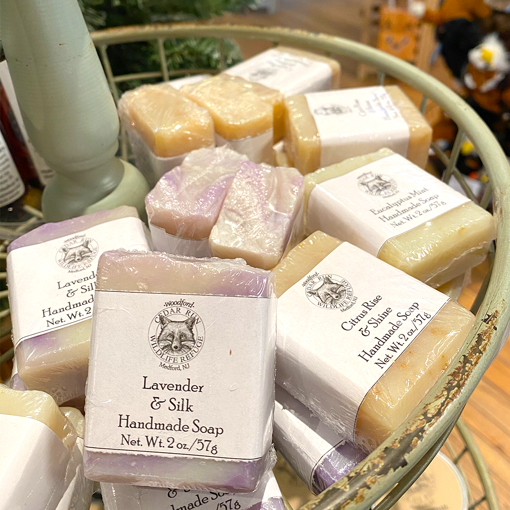 Small Batch Handmade Mini Soap Bar Woodford Cedar Run Wildlife