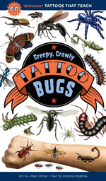 Load image into Gallery viewer, Creepy, Crawly, Tattoo Bugs
