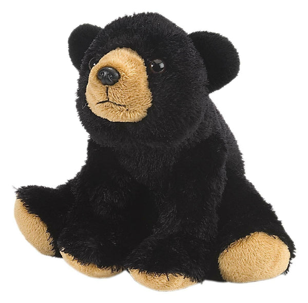 Black Bear Pocket Plush – Woodford Cedar Run Wildlife Refuge